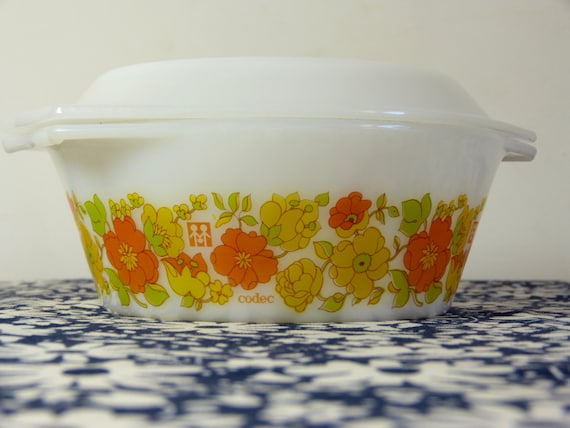 Flor de naranja ARCOPAL codec redondo criolita horno plato | Etsy México