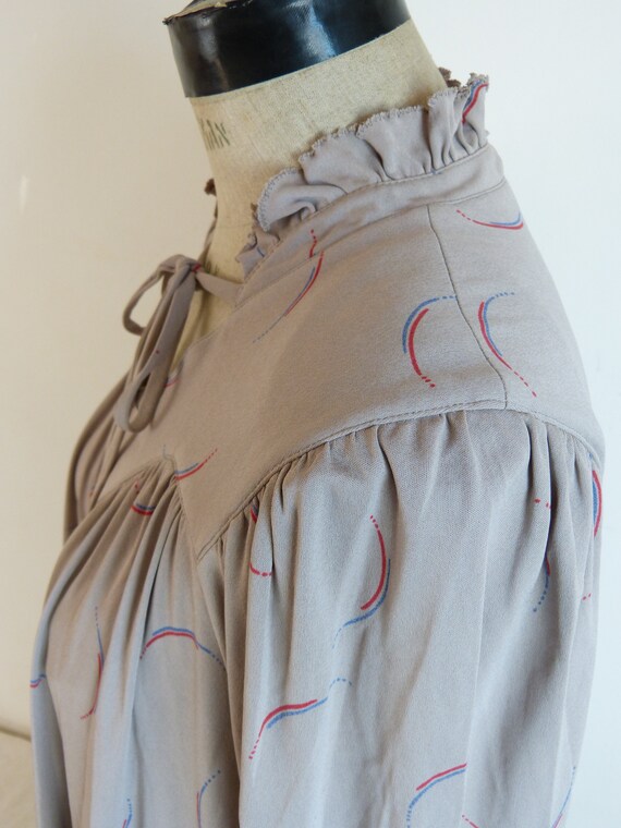 Grey VIRGINIE Paris jersey maternity tent dress -… - image 4