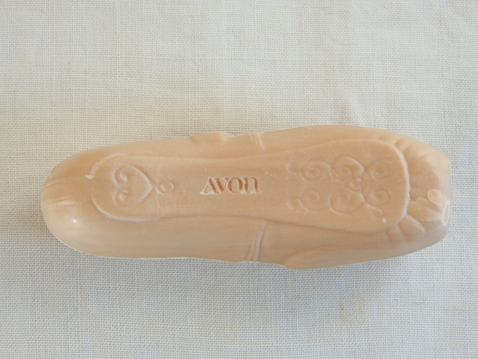 ballet shoes avon soap set in original box - unused pink classic dance pointe shoe novelty toiletry - french 70s 80s vintage