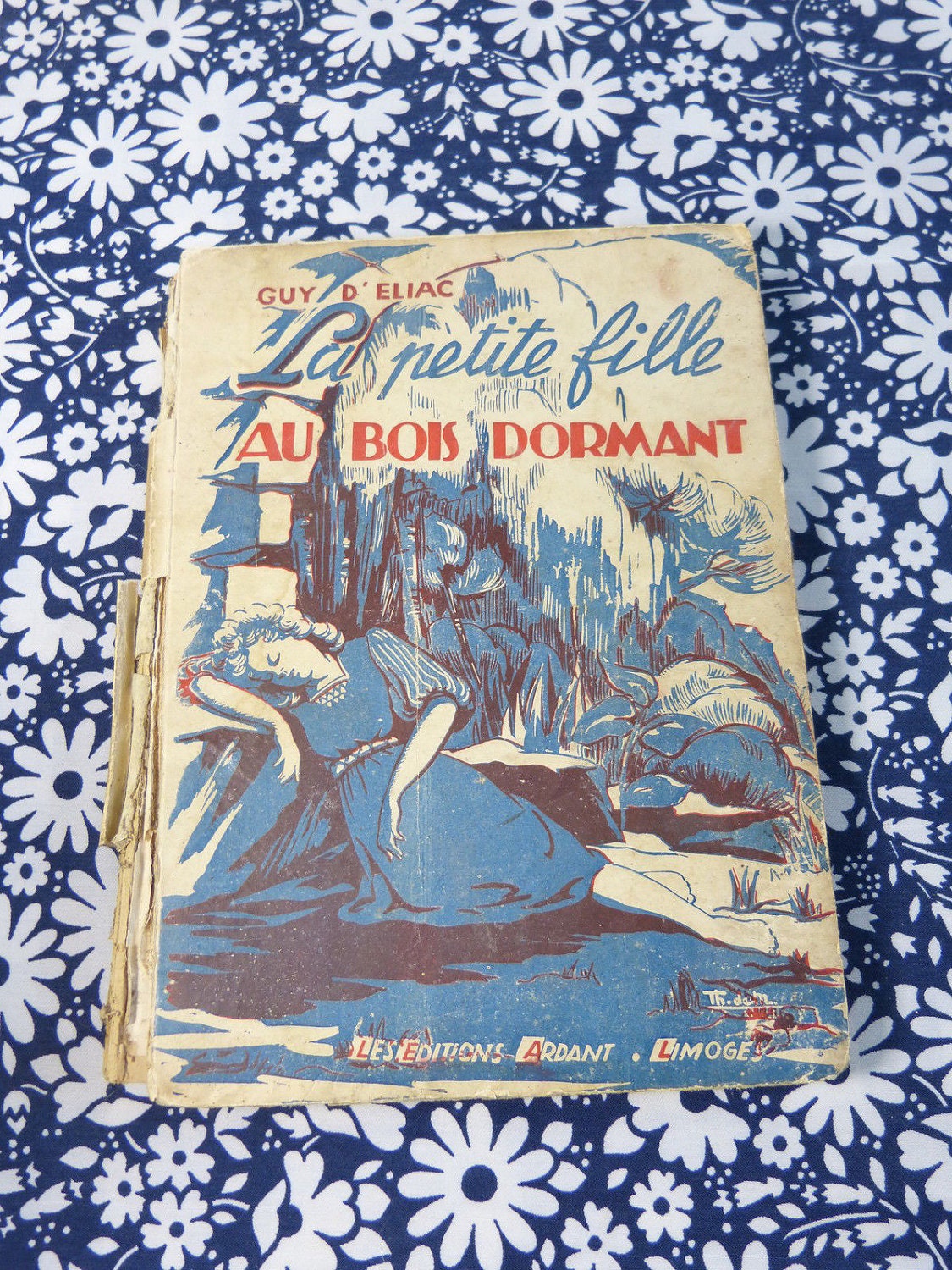 Rare WWII children book 1942 ARDANT La petite fille au bois | Etsy