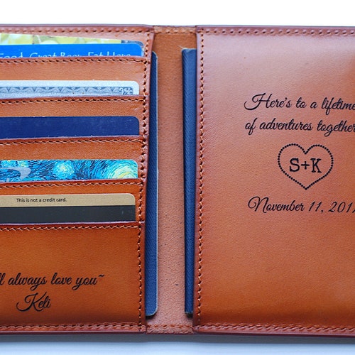 2 Passport Holder Family Travel Wallet Mr & Mrs Passport Etsy Australia