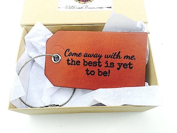 husband and wife luggage tags