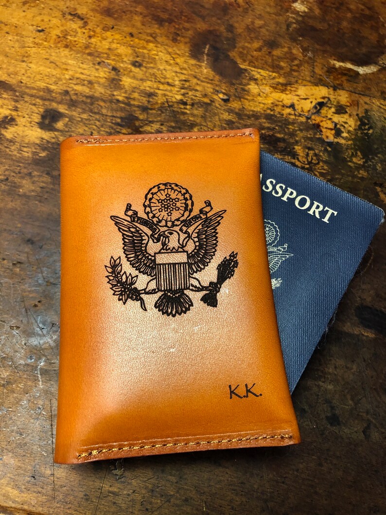 New Citizenship Gift Dual Passport Holder American Etsy