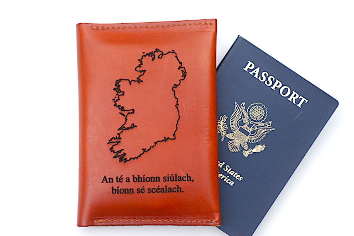 Ireland Passport Cover Personalized Passport Holder Etsy Australia