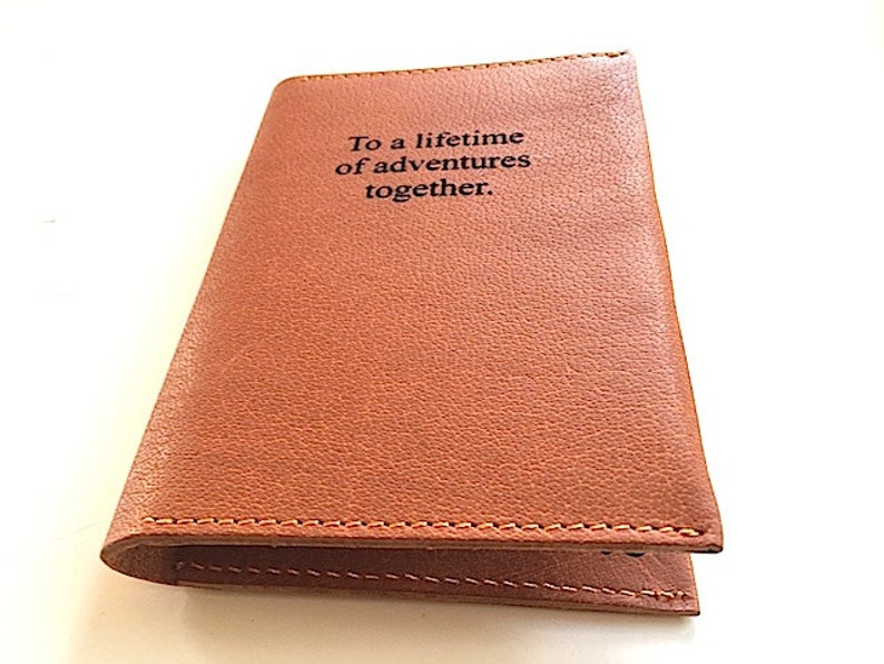 Passport Cover With Quote Unisex Passport Wallet Handmade Etsy