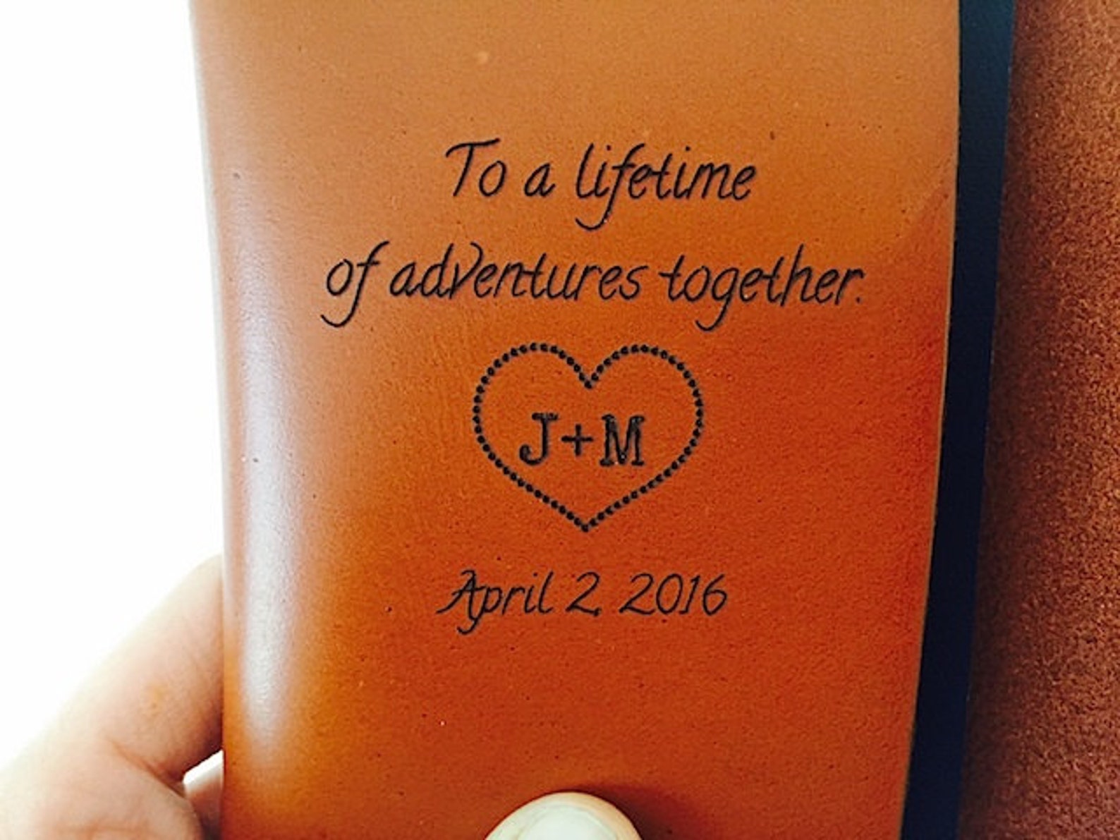 The Best Wedding Gift Passport Sleeve Wallet Wife Gift Etsy