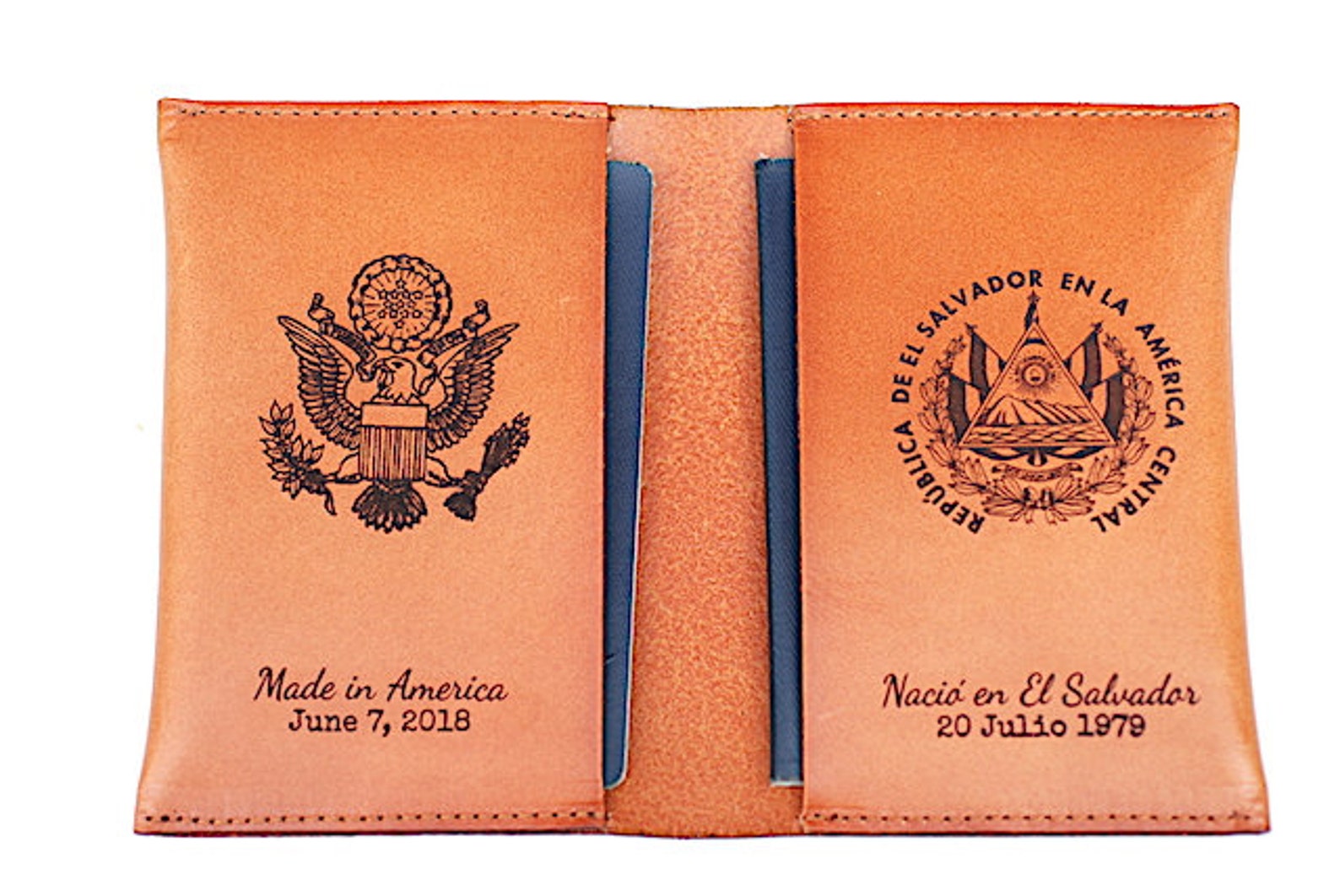 New Citizenship Gift Dual Passport Holder Naturalization Etsy