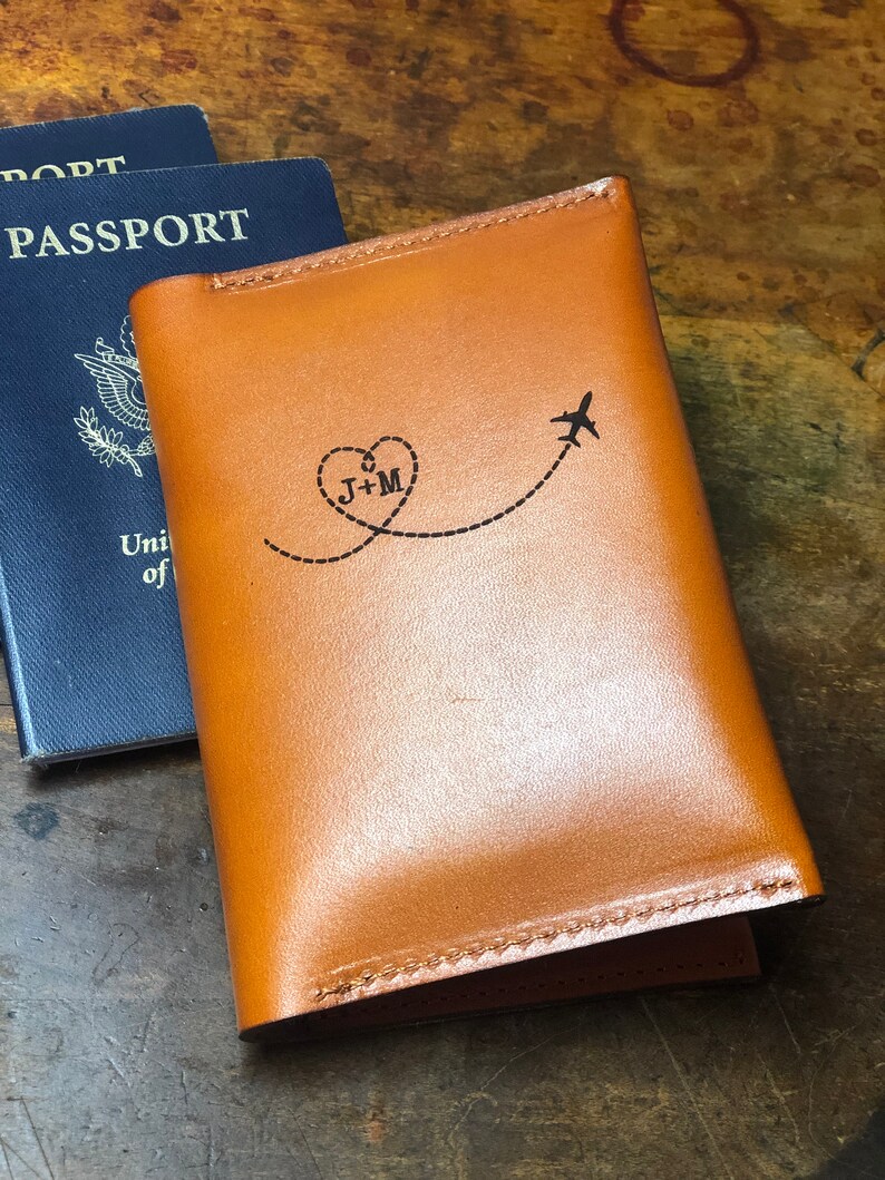 Engraved Passport Holder Personalized Passport Holder 3rd Etsy
