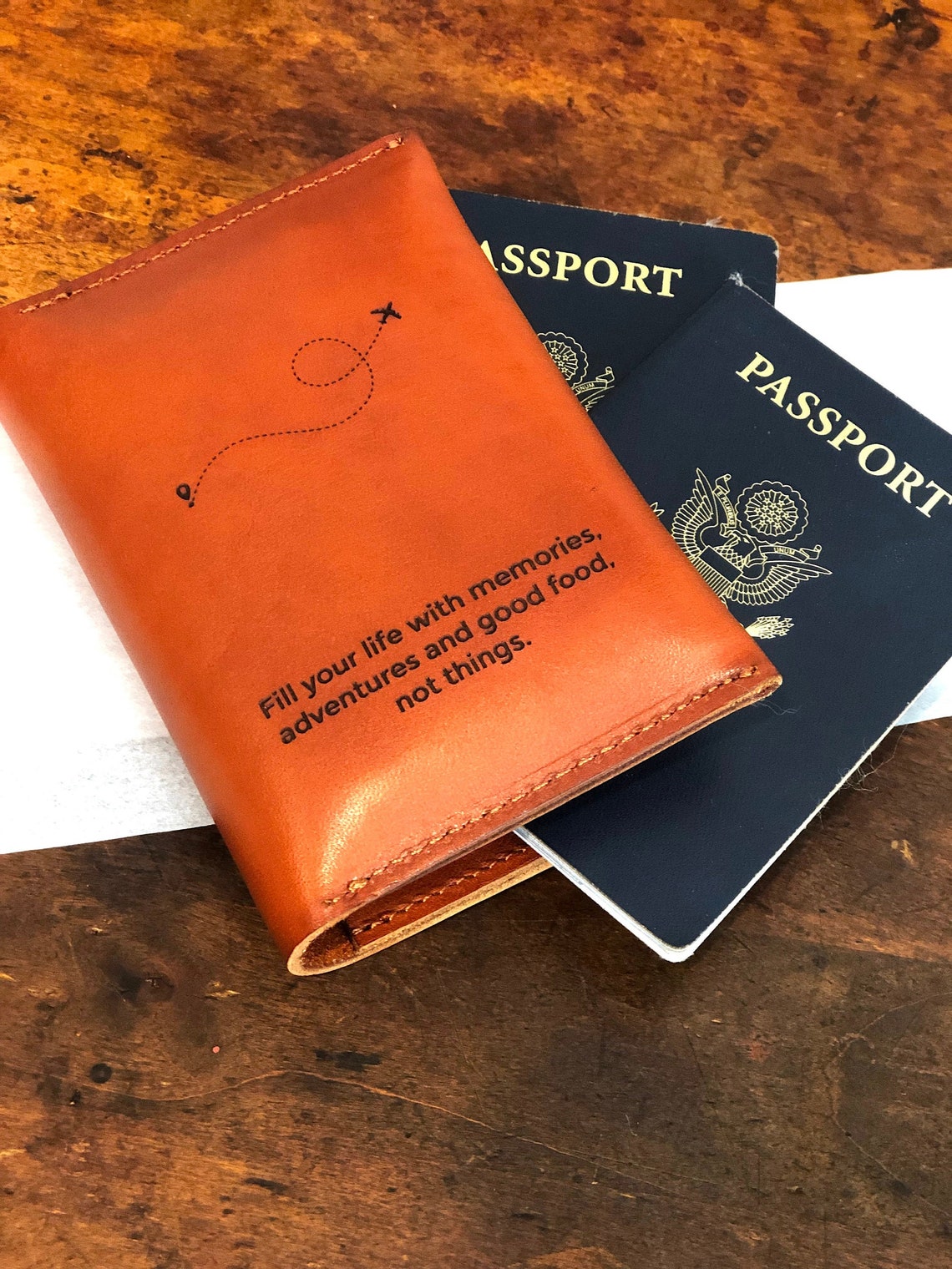 His and Hers Passport Travel accessories Husband and Wife Etsy