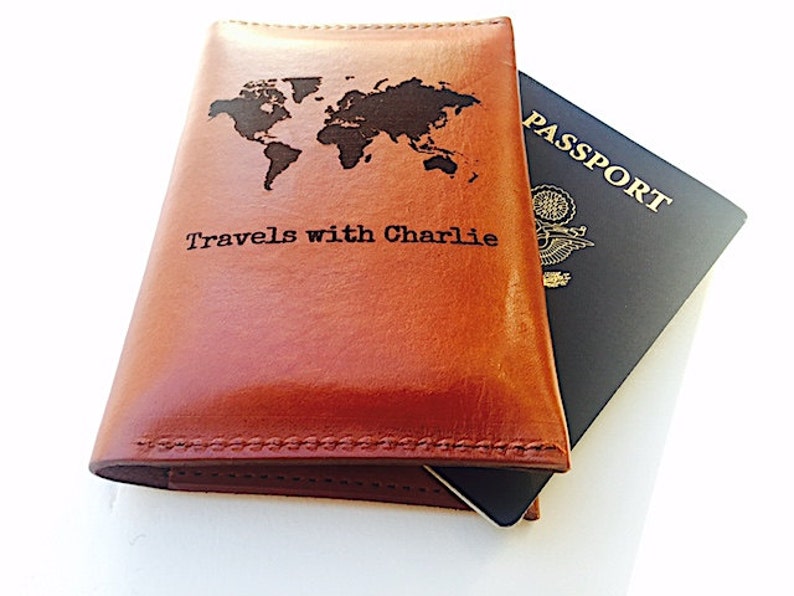 Passport Cover Travel Quote for Boyfriend Birthday Present Etsy