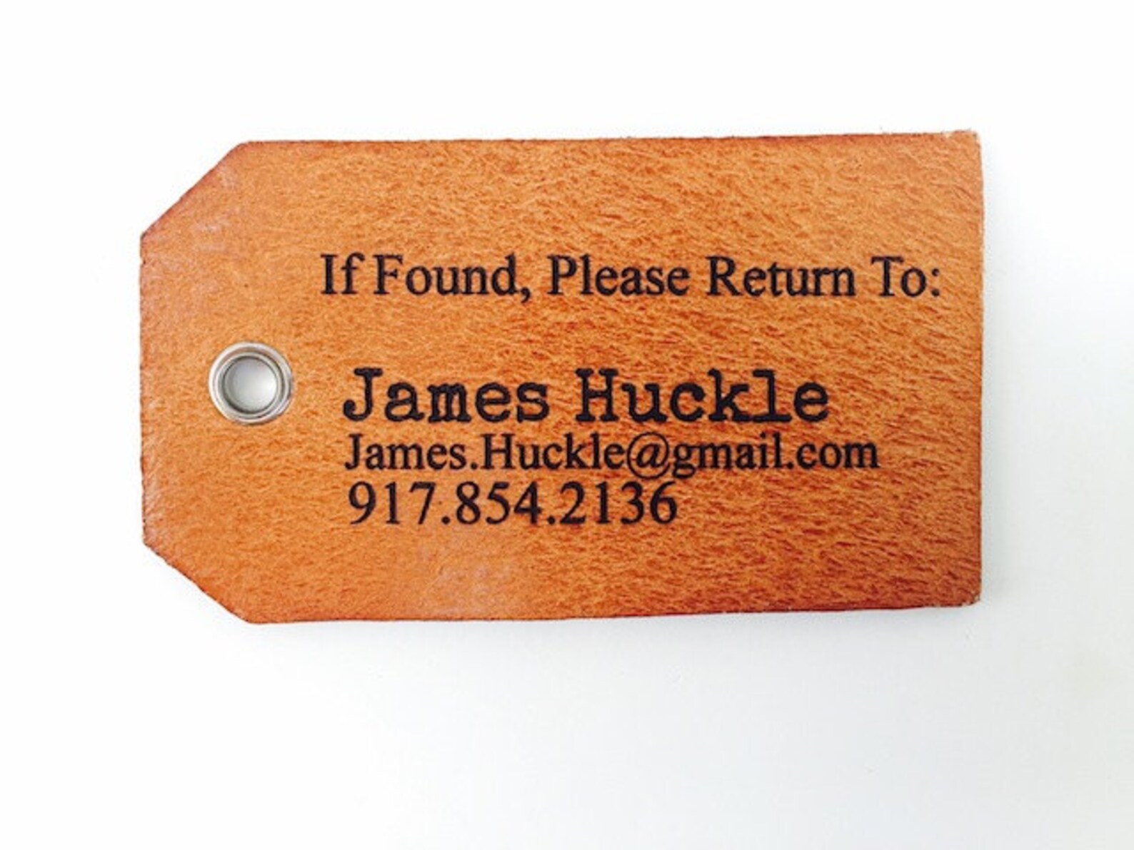 Personalized Leather Luggage Tag Genuine Leather Bag Tag Etsy