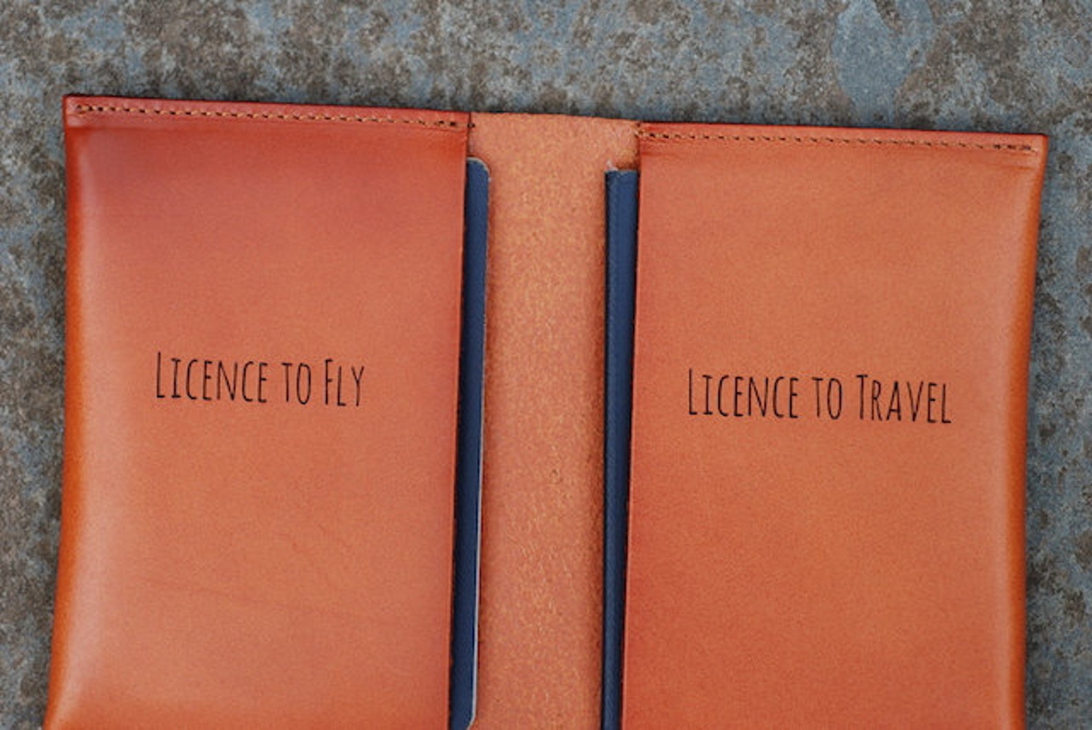 Double Passport Holder, Dual Passport Wallet, Holds Two Passports