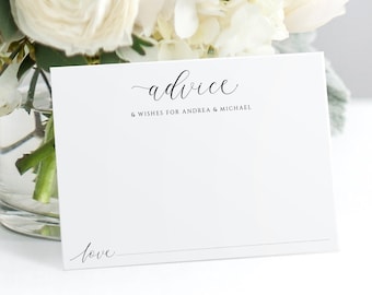 Consigli per la sposa: auguri di nozze minimalisti (scarica PDF) W2