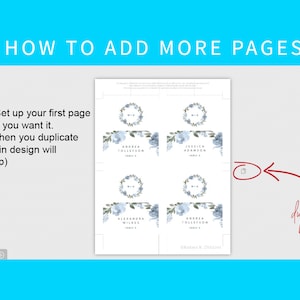 Wedding Place Card Template tent Printable Seating Cards - Etsy