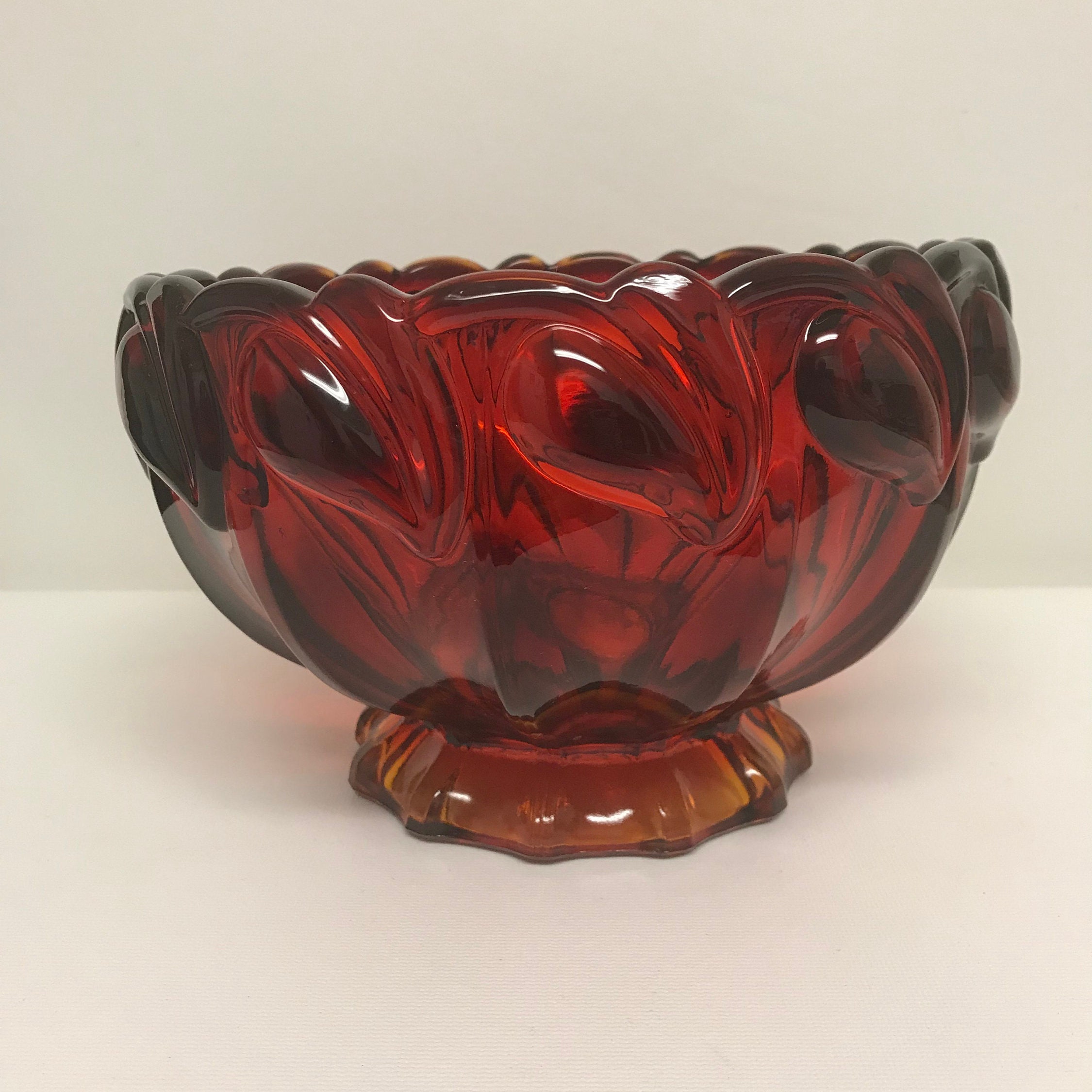 Vintage Indiana Glass Tiara Sunset Constellation Tiara Ruby Etsy