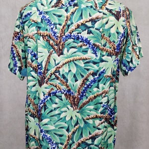Rayon Hawaiian Shirt Vintage 1960s Shirt image 5