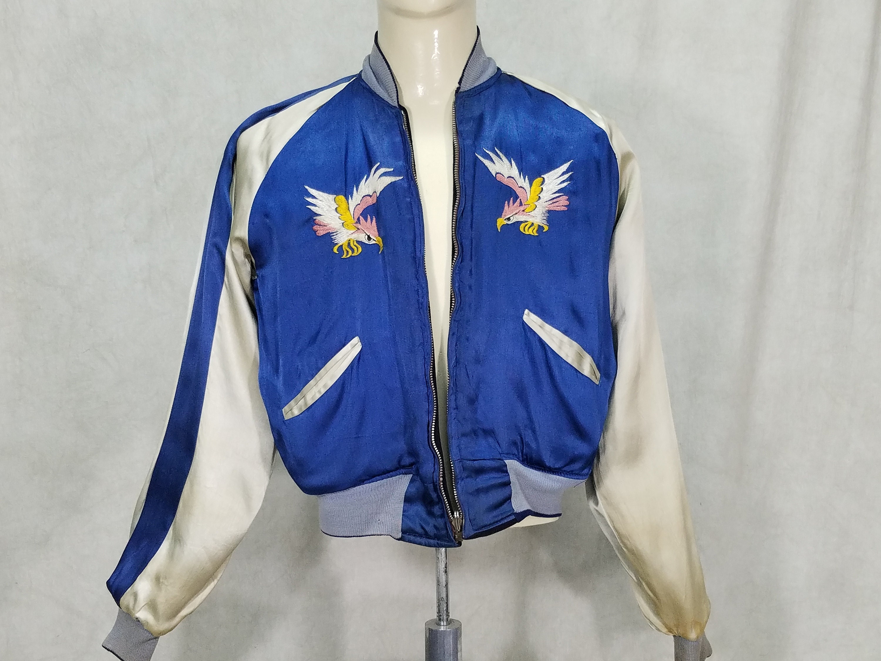 Korea 1950s Reversible Jacket Korea Souvenir Coat Etsy Ireland