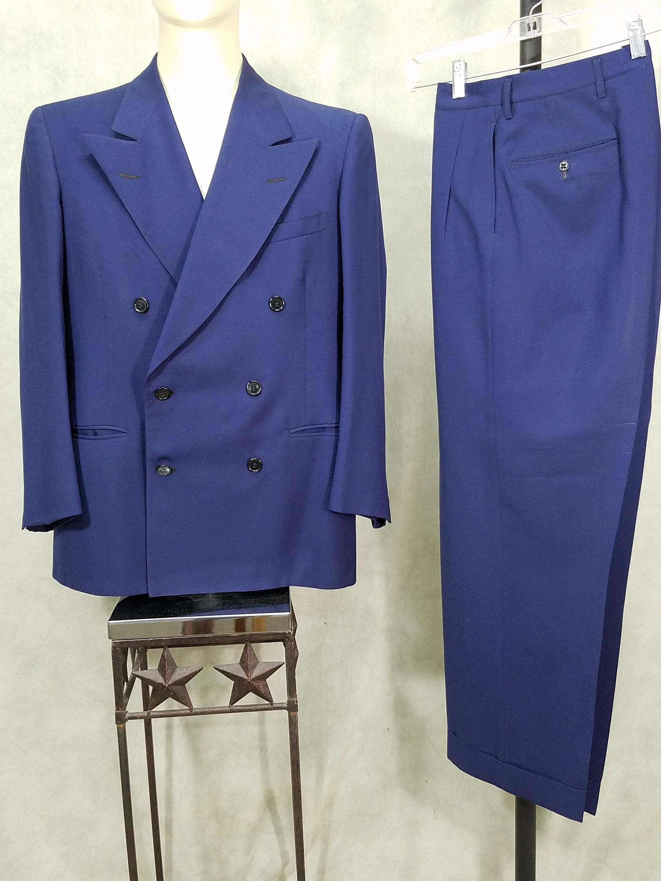 1940s double breasted suit