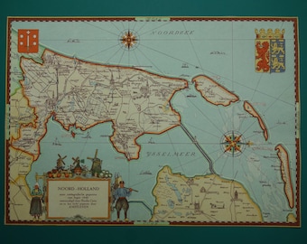 1500年代のオランダの地図 アムステルダム ロッテルダム ハーグ