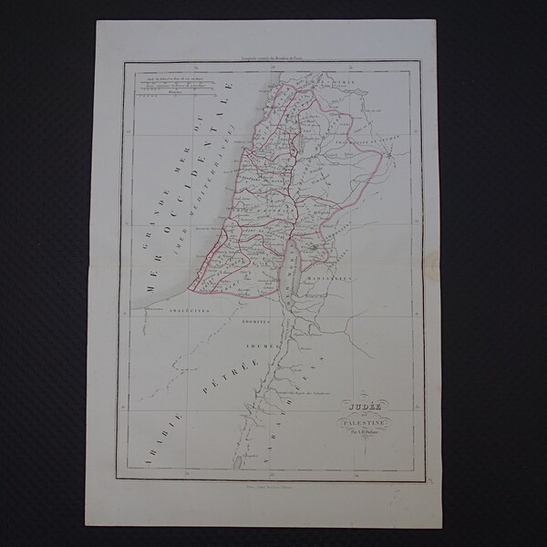 Large Wall Map of Israel - Etsy