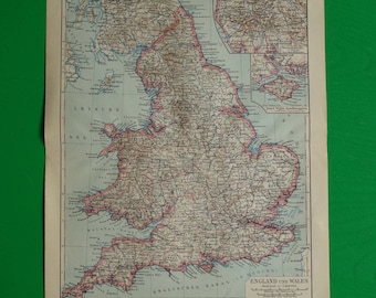 1579年 クリストファー・サクストンのイングランドとウェールズの地図