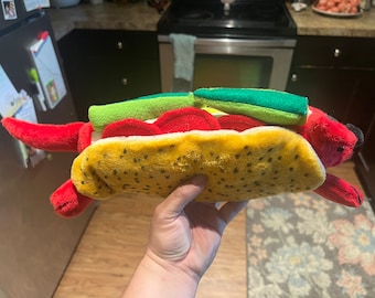 Multiple Style hot dog plush