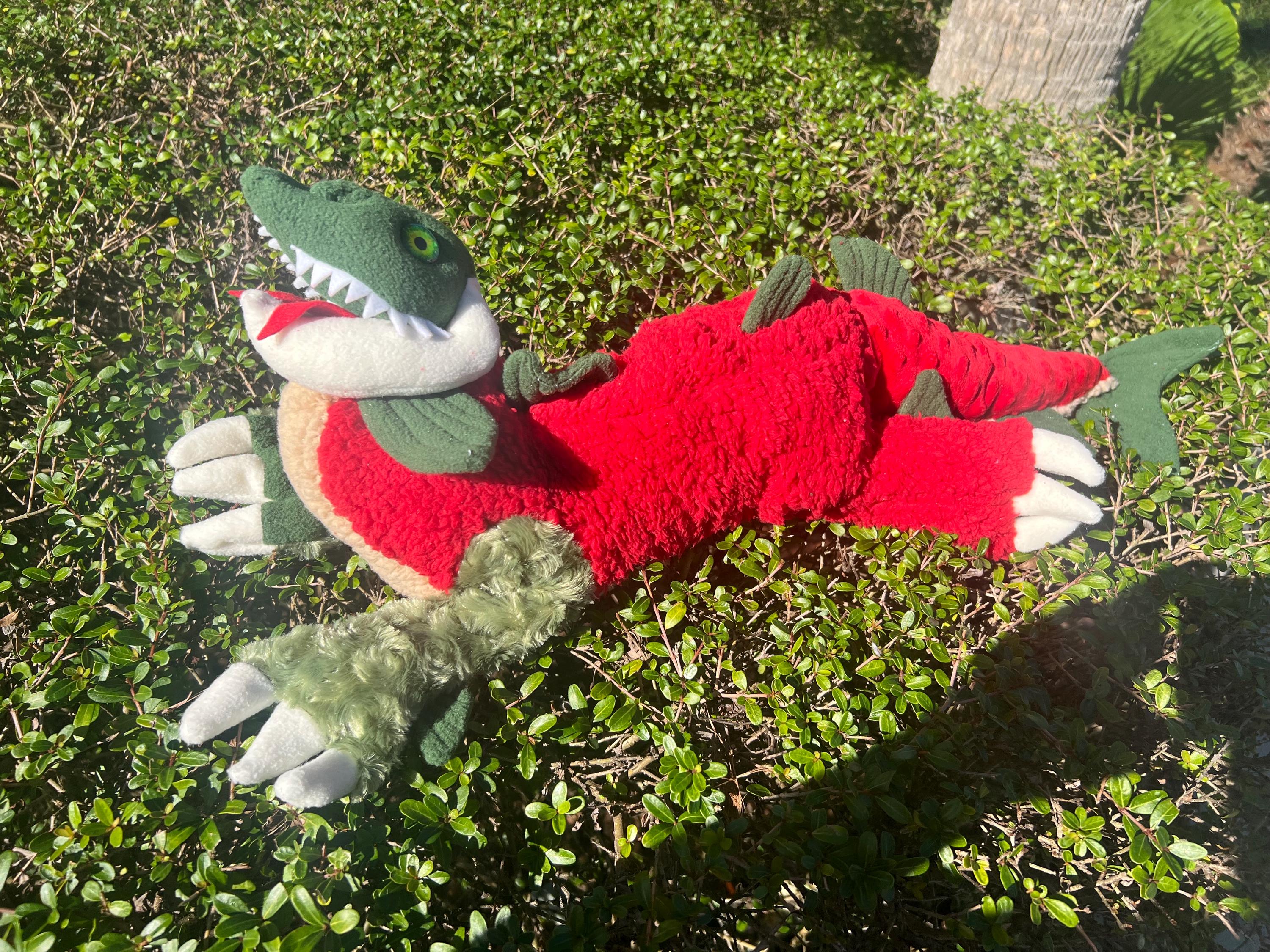 Furry Fish Chimera Plush