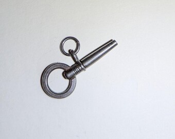 Vintage Pocket Watch Wind - Up  Key Fob