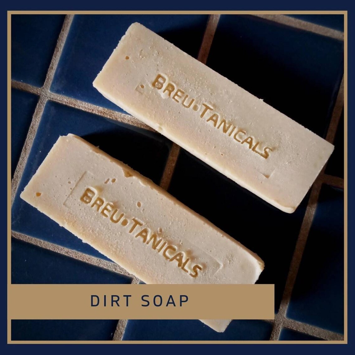 Dirt Clay Bar Soap, Vegan, Small Batch, Nature Infused, Earthy, Clay