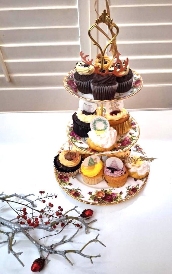 ロイヤルアルバートオールドカントリーローズプレートアフタヌーン