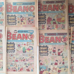 1980s Beano Comics