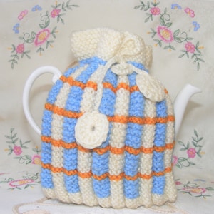 Handmade Retro Mixed Fibres Tea Cozy Small