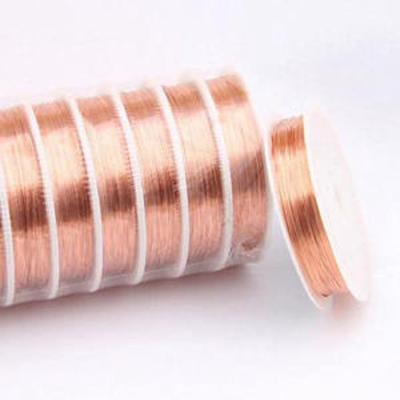 0.3mm/0.5mm/1mm Copper Beading Wire Beading DIY Jewellery Etsy UK