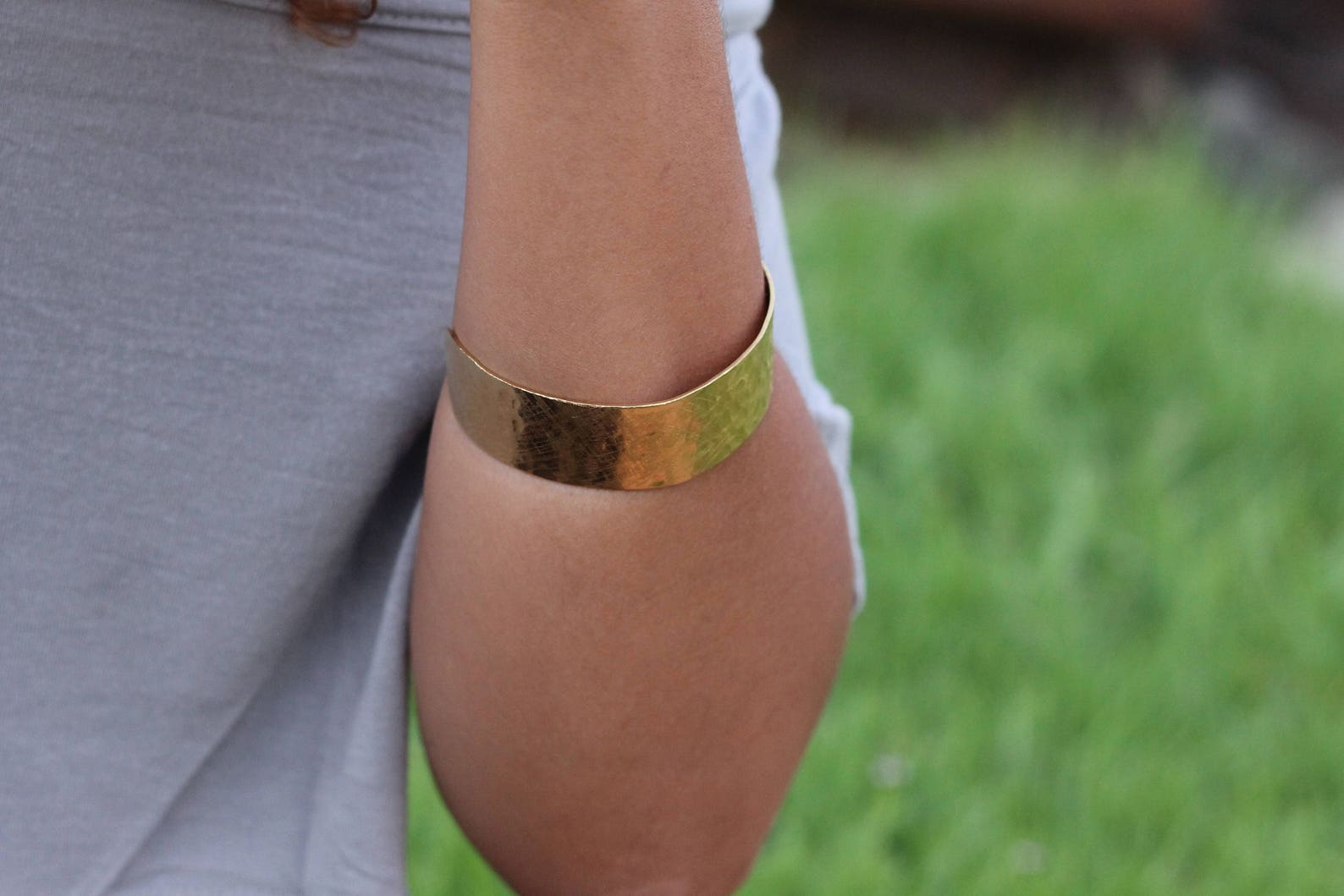 Wide Hammered Gold Cuff Bracelet Hammered Bracelet Cuff Wide Etsy