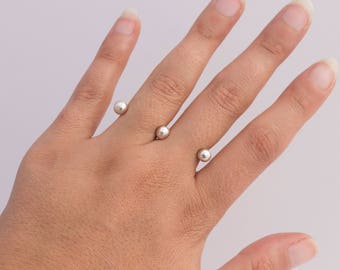や*ま様 UROCO TWO FINGER RING 15 【here's】 UROCO TWO FINGER RING – h'eres