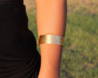 Hammered Gold Bracelets,  hammered bracelet cuff, wide bracelets for women, hammered gold cuff bracelets for women gold open cuff bracelet