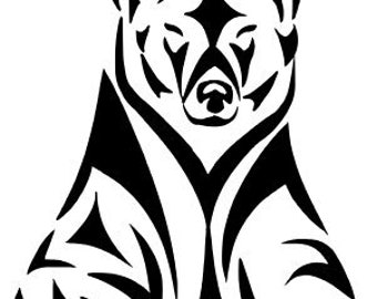 Download Tribal Bear Svg Etsy