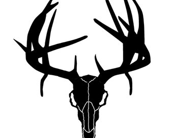 Download Deer skull svg | Etsy