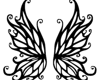 Download Butterfly Wings Svg Etsy