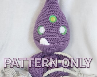 Miles the Monster, MTP Designs Original, Crochet Pattern ONLY, Monster Imp Impkin or Creature Crochet, Amigurumi or Soft Toy Instructions