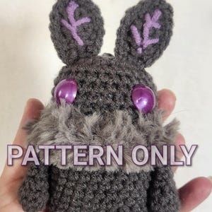 The Littlest Mothman Cryptid Crochet Pattern by MTP Designs