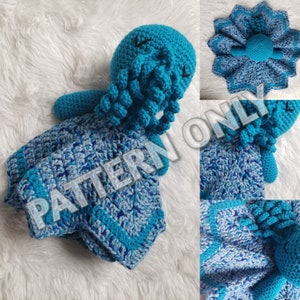 Crochet Pattern ONLY, Baby's First Cthulhu, Cthulhu Lovey, Security Blanket, Alt Gifts for Edgy Parent, PATTERN, Instructions, HP Lovecraft image 7