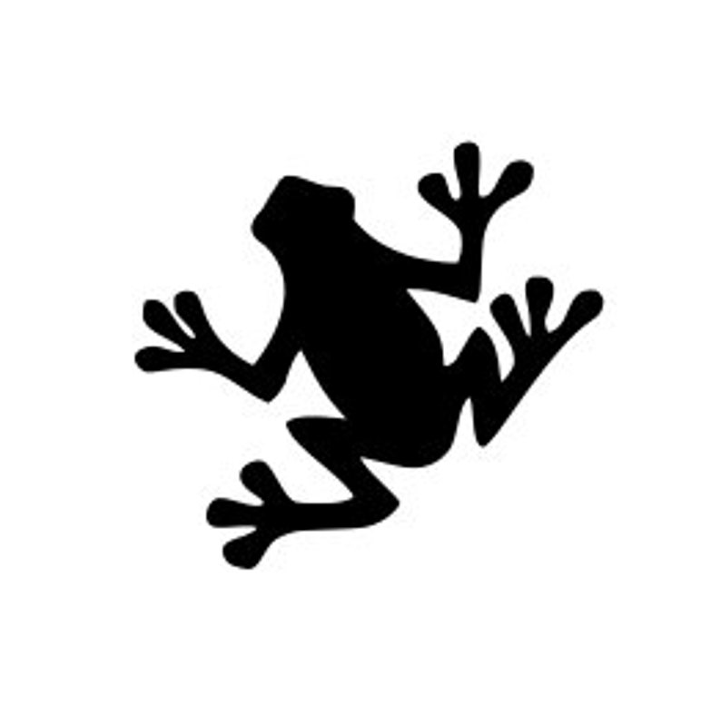 Download Simple Tree Frog SVG digital download for cricut cameo etc | Etsy