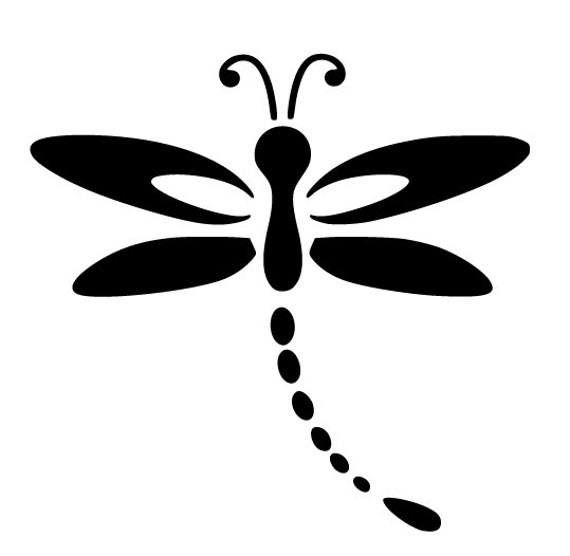 Dragonfly SVG Dragonfly SVG Files for Cricut Silhouette.