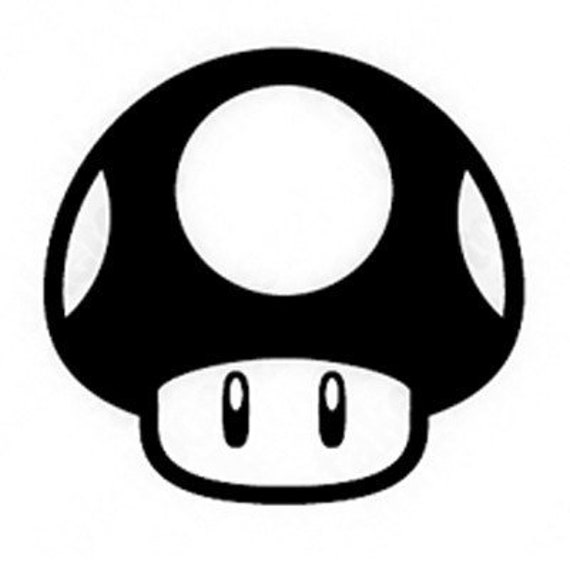 Mushroom Svg Mario Mushroom Svg Digital Download Free Life Etsy