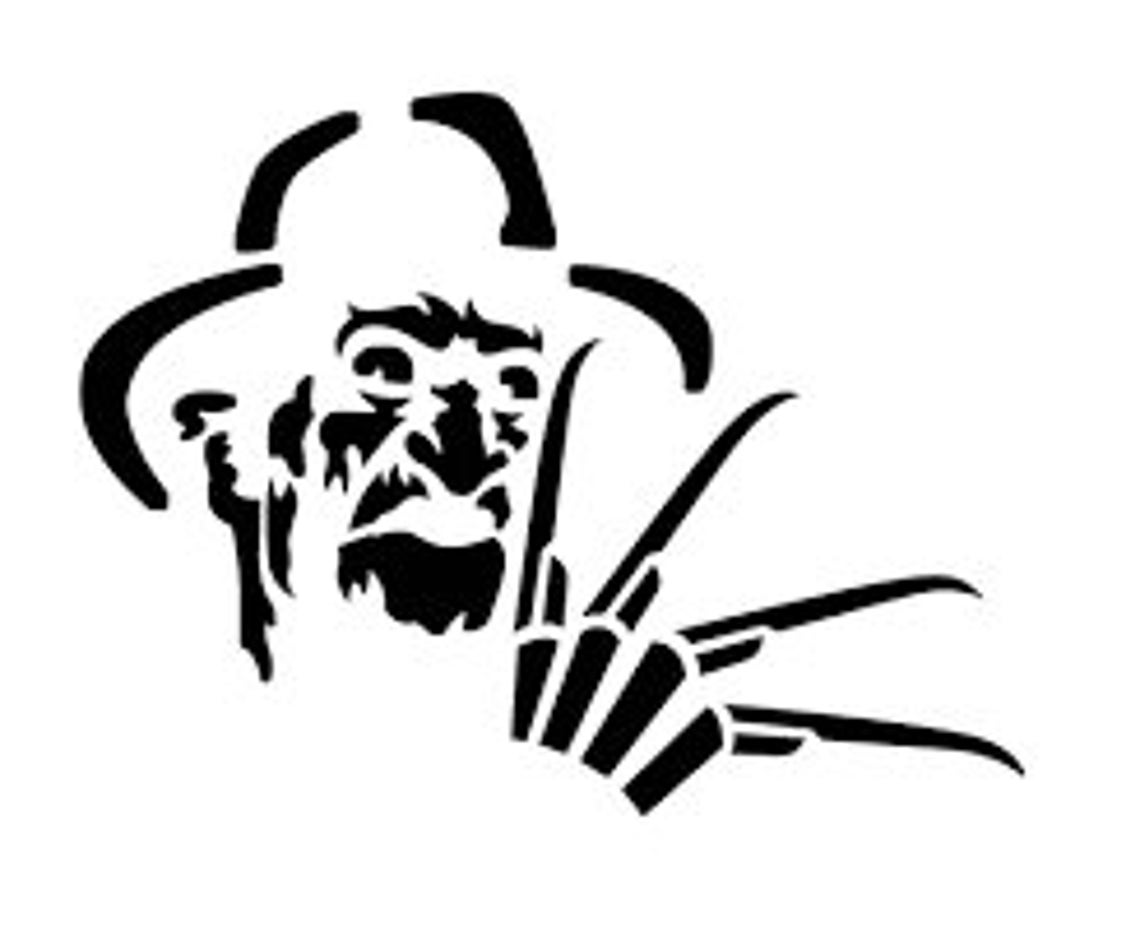 Freddy Krueger Inspired SVG A Nightmare On Elm Street Villain Etsy freddy-krueger-nightmare-on-elm-street-white-vinyl-decal-sticker-5-5