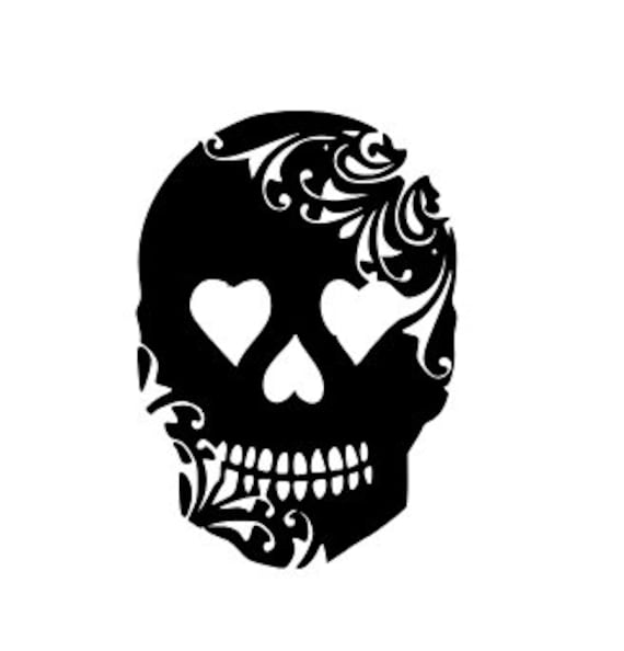 Download Sugar Skull Svg File Day Of The Dead Svg Dios De Los Muertos Digital Download Only