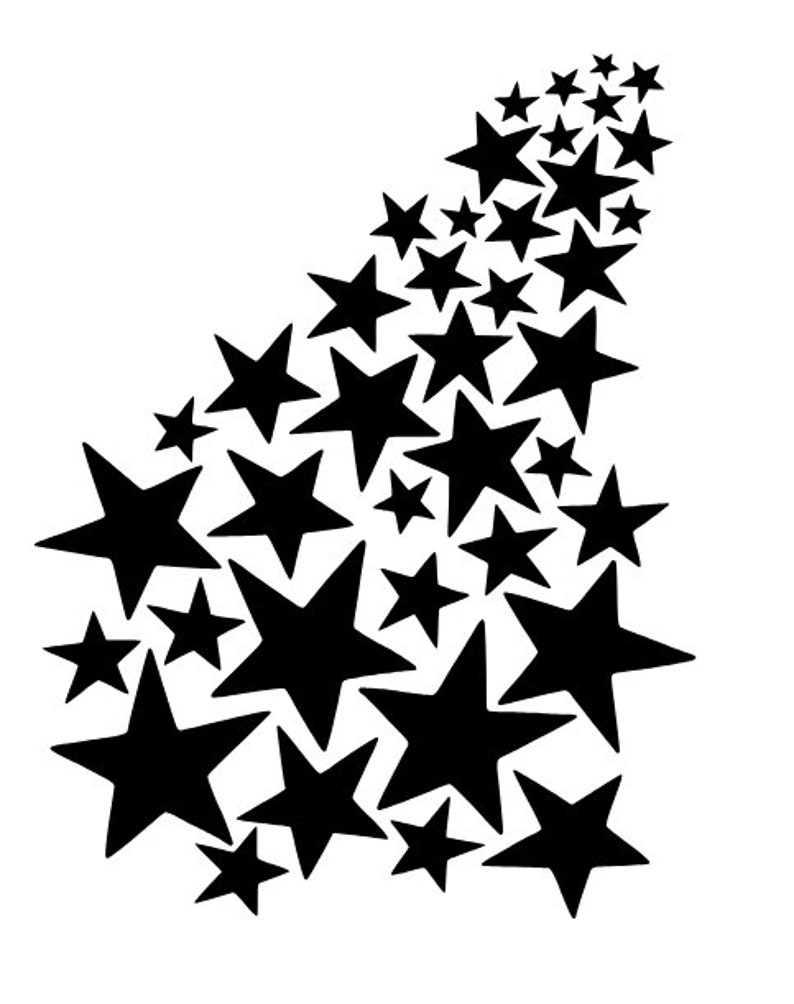 Download Stars Shooting Stars Multiple Stars SVG Digital Download ...