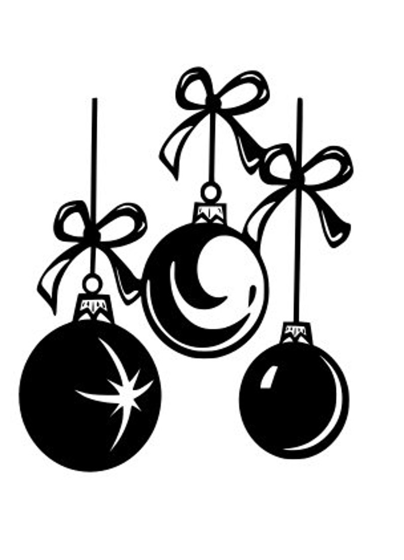 Download Christmas ornament holiday ornament svg file digital | Etsy
