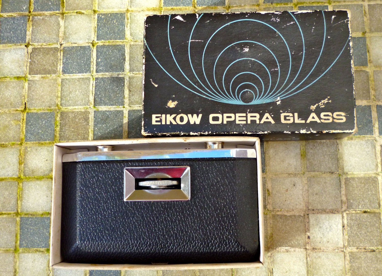 Eikow Japanese Folding Opera Glasses Vintage 1950's Etsy